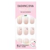 Dashing Diva Magic Press Nail Regular Round, Shining (White), 1 Set / 데싱디바 매직프레스 네일 레귤러 라운드, 샤이닝(화이트), 1세트