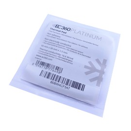 EC360® Platinum 16.6W/mK Thermal Pad 50 x 50 x 2.5 mm