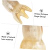 FOMIYES Natural Ox Horn Scalp Massage Comb Scalp Massager Brush