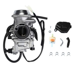 Carburetor for 1993-2000 Honda TRX300FW Fourtrax 300, 1986-1987 TRX350 Fourtrax, 2000-2006 Rancher 350 TRX350ES/FE/FM/TE/TM, 1997-2004 Foreman 400 TRX400FE/FM/S/ES/FW with Heater Plug