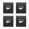 4PCS Window Switch Button Cap Cover 61318381514 Electric Window Lifting