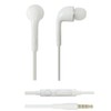 K-S-Trade In Ear Headphones Compatible With Lenovo A7, With Microphone + Volume Control, White 3.5mm Earplugs Headphone Studs Stereo Headset