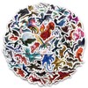 50 Pcs Dragon Stickers,Dragon Graffiti Stickers,Vinyl Waterproof Sticker for Kids
