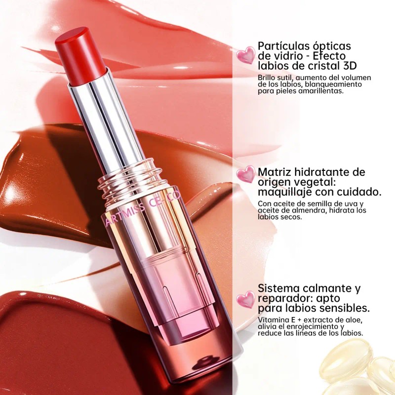 Artmiss Labial Ice Gloss Brillante 12h Jugoso Hidratante