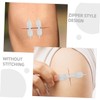 Beavorty 6Pcs Zip Closure Closure Strips Easy to Use Bandage