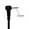 Earphmice Walkie Talkie Earpiece with Mic PTT 2.5mm 1 Pin