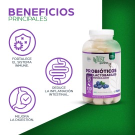 Probioticos Lactobacilos Arandano 110 Gomitas Olnatura Just