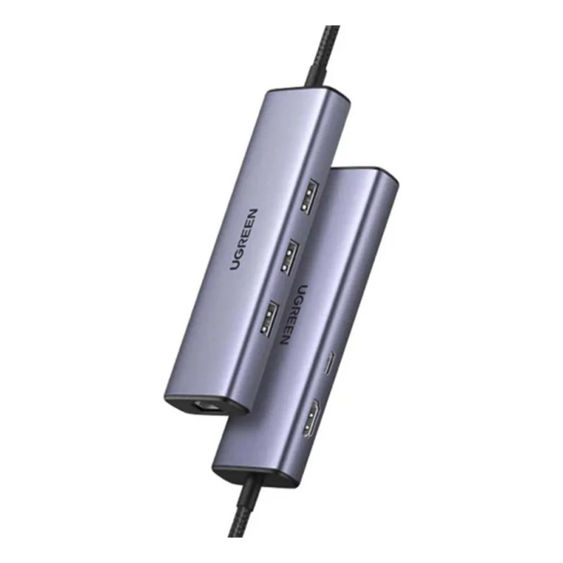 Hub Usb-c 6 En 1 Ugreen 3 Usb-a, 1 Usb-c,