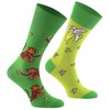 TODO Colours Funny Socks with Motif - Multicoloured, Colourful, Crazy
