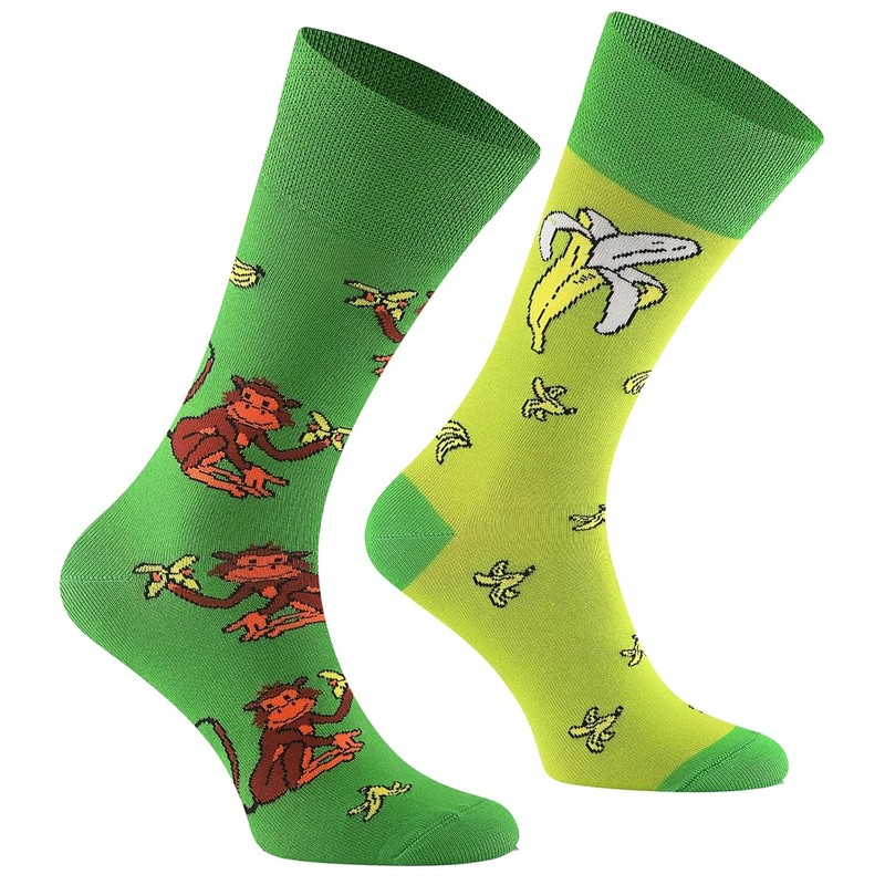 TODO Colours Funny Socks with Motif - Multicoloured, Colourful, Crazy