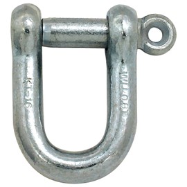 AIAI 15-304 Screw Shackle, Adjustable, Connection, Fixed, Silver, 0.6 inches (16 mm)
