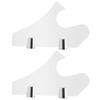 Lightsaber Wall Mounted Rack Transparent Lightsaber Wall Mount Display Stand