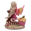 Ebros Festive Christmas Eve Holiday Fairy Hugging Gingerbread Man Statue