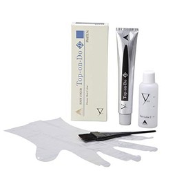 Phiten Top-on-Do D (Gray Hair Dye) BE6 (Light Brown) x 3 Piece Set