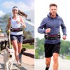 Cinturón para correr número uno con botellas de agua (2