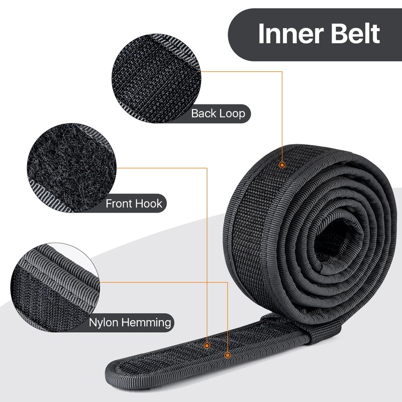 FREE SOLDIER Double Layer Tactical Belt with Inner Belt with