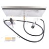 Mixizap 30 x 10 Inch Stainless Steel Propane Gas Rectangular