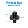 PATIKIL Tripod Screw Adapter 1/4" Female to M8 Female Tripod