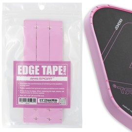 LITIAN AMA Sport Pickleball Paddle Protection Tape - Paddle Head Edge Guard - Racket Edge Protection Tape - Perfectly Curved Fit - No Wrinkling - Multiple Colors Available