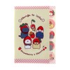 Sun-Star Stationery S2176572 Stationery Goods, Clear File, A4 Size, 5