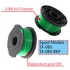 LIYYOO 20ft 0.080 Inch SF-080 String Trimmer Replacement Auto Feed