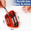 WUFANC Professional Screw Extractor Set, Left Extractor Set for M4