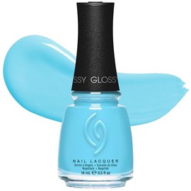 CHINA GLAZE Esmalte de Uñas Chalk Me up, Color de Alta Pigmentación, secado rápido, resistente al astillado, 14 ml