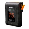 Kastar BP-Z75W Compact V-Mount Battery Compatible with Mini V-Mount V-Lock,