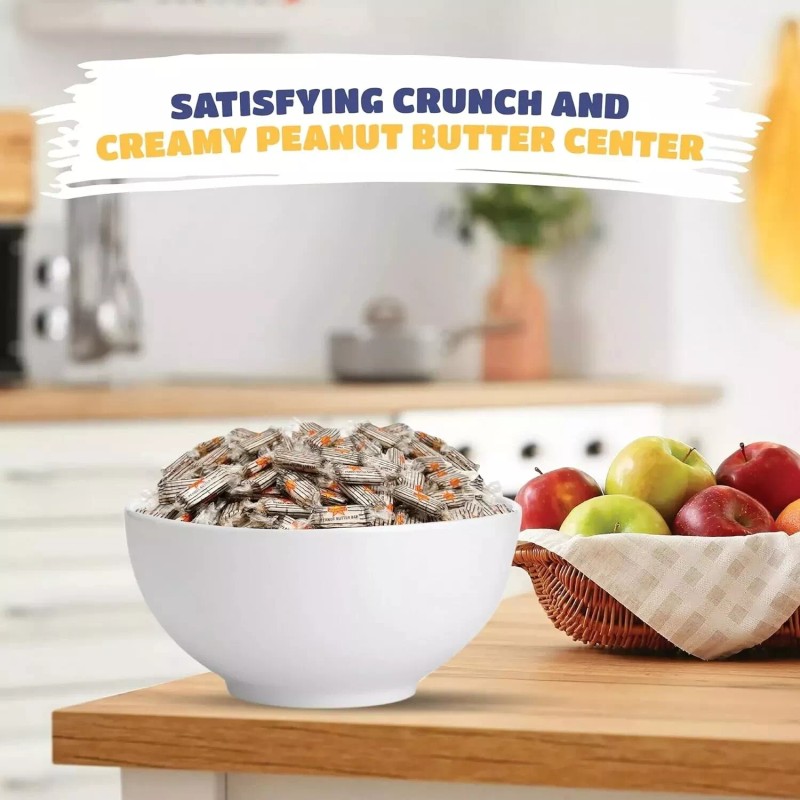 ATKINSON'S Peanut Butter Bars Old Fashioned Bulk Delicious Candy (4