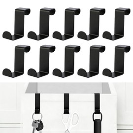10 Pcs Cabinet Door Hooks Cabinet Drawer Organizer