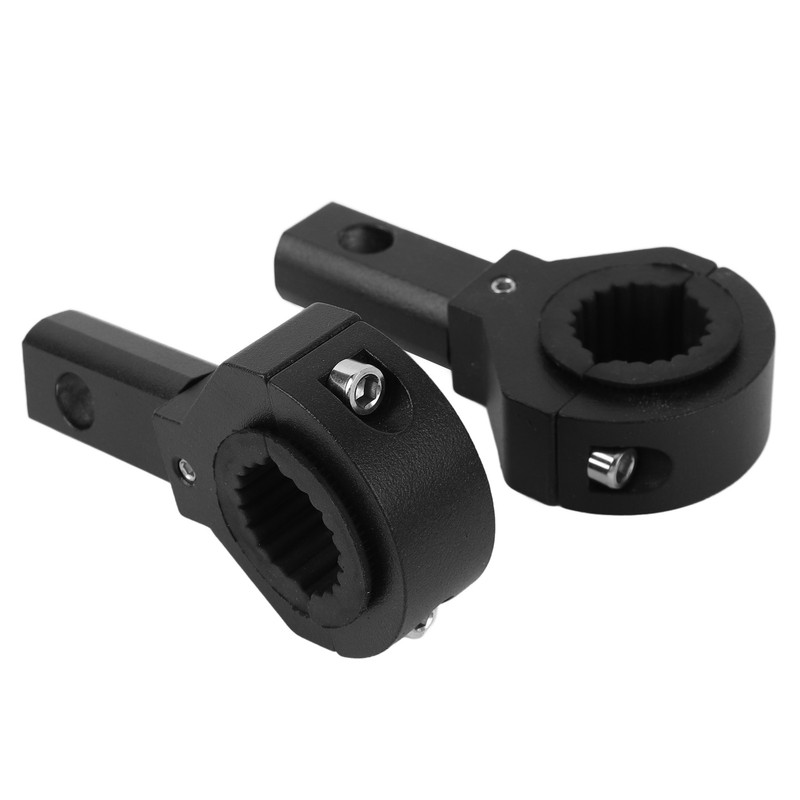 Pair of 0.75in 1.18in ATV UTV Light Bar Mounts 360