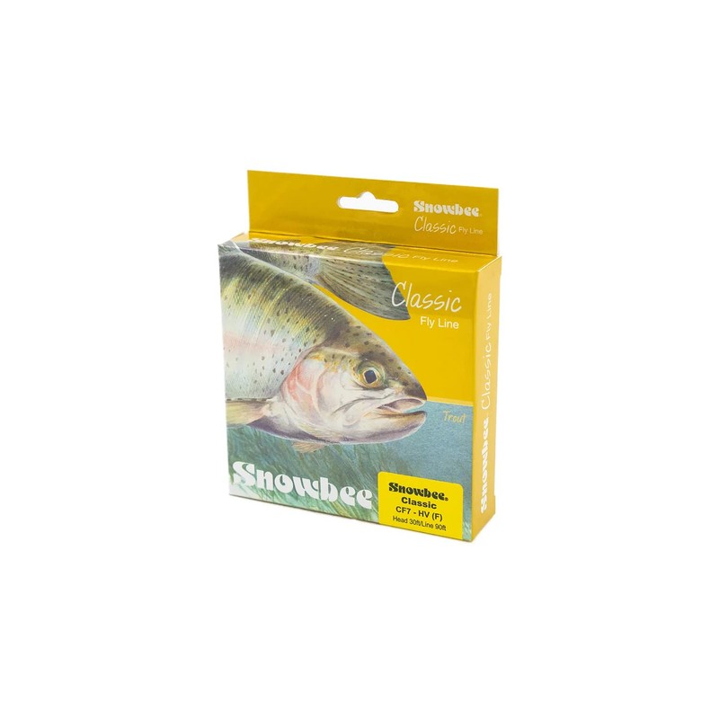 Snowbee Classic CF7FS Fast Sink Fly Line - Dark Green/Grey,