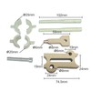 Water Pipe Repair Tool Kit, Plumbing Leak Stopper Set with