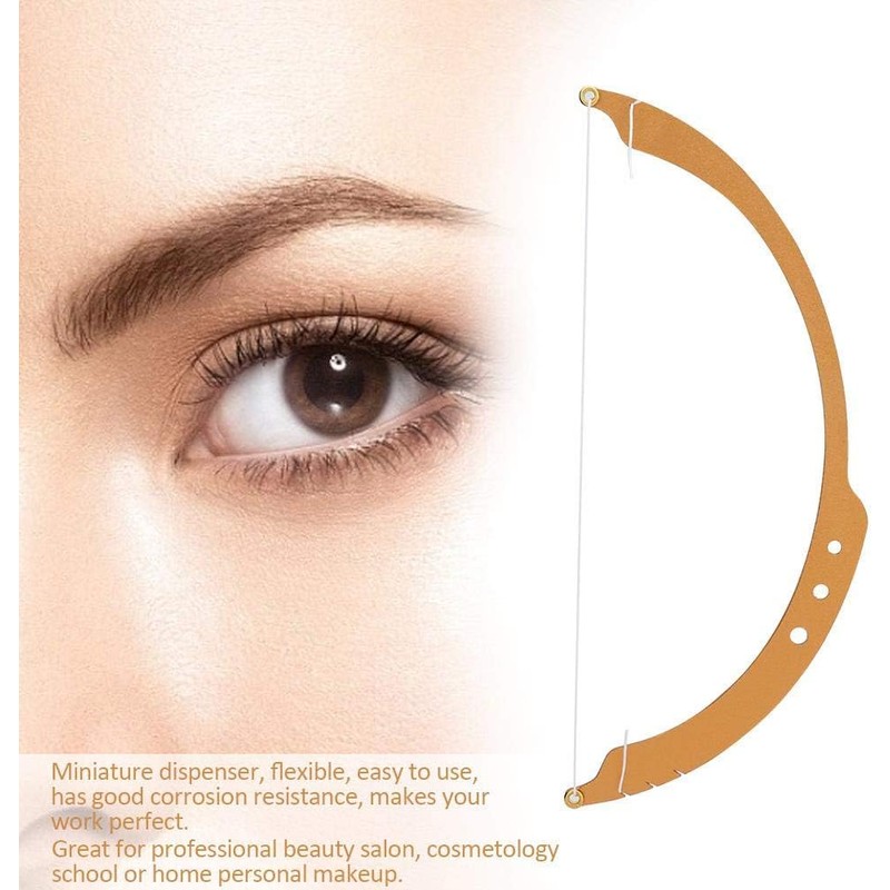 Diseño de cejas de maquillaje permanente, herramienta de medición del