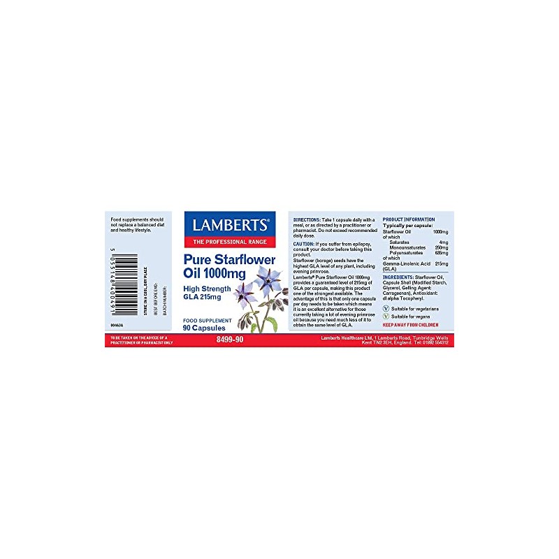 Lamberts Pure Starflower 1000mg