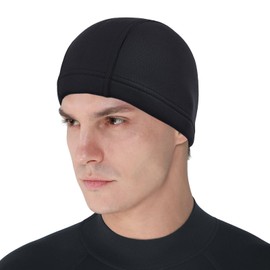 DEHAI Neoprene Diving Hood Wetsuit Swimming Caps for Womens Mens Youth, 2mm 3mm Thermal Water Beanie Hat Keep Long Hair Dry for Curly Locs Braids