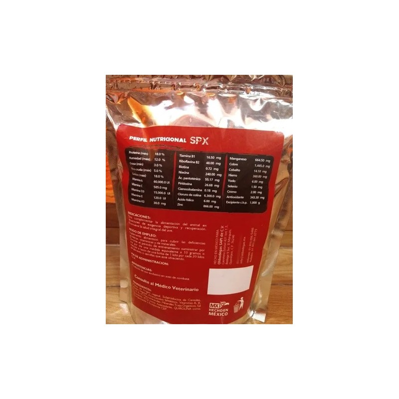 Red Force Spx Suplemento Para Gallos 1kg