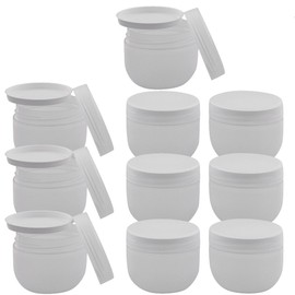 Plastic Tin "Run" Cream Tin 50 ml with Cover Disc Kosmetex Cosmetic Tin Matte Empty 10 x 50 ml