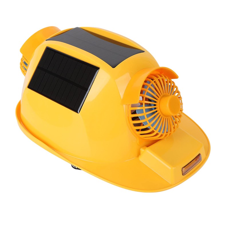 Miskall Hard Hat, Smart Construction Hard Hat, Double Fan Helmet