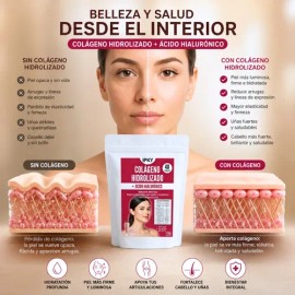Colágeno Hidrolizado Ipky En Polvo 400g Sin Azúcar                                                                                                    