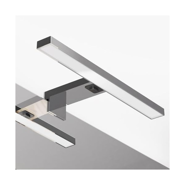 DEELUX DEELUX LED Spiegellampe Badezimmer mit Schalter,30CM 500LM 5W Spiegelleuchte