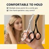 FunnAura 2 Pcs Eyebrow Scissors – Stainless Steel Brow Trimming