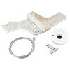 FINAO AUTOPARTS® - Reparatursatz Fensterheber vorne links für 508