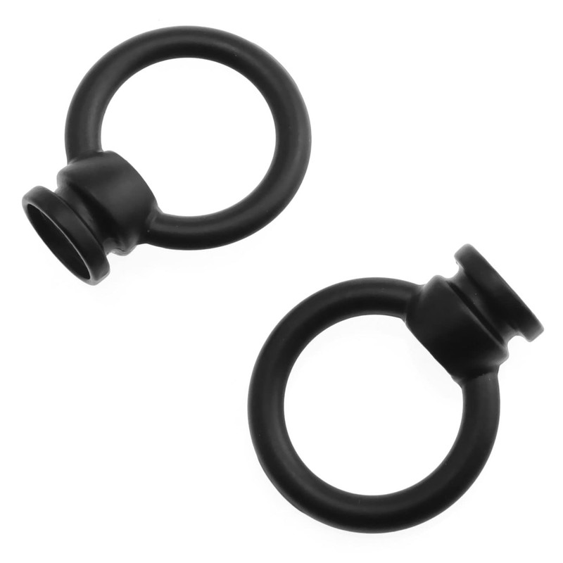 E-outstanding 2pcs 36x43mm M10 Thread Ring Shape Female Loop Eye