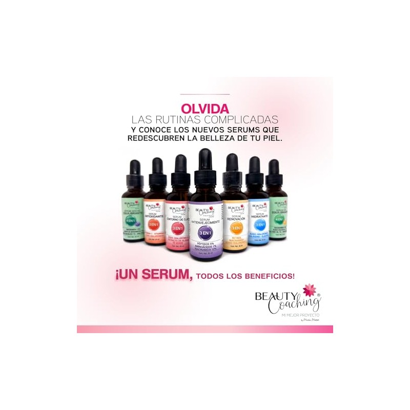 SERUM CONTORNO DE OJOS - 3 en 1 - Ácido
