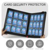 Deoyibu Trading Card Binder with Zip,12 Pockets Card Binder,720 Double