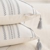 Boho Throw Pillow Covers 18x18 Set of 2 Cotton Woven