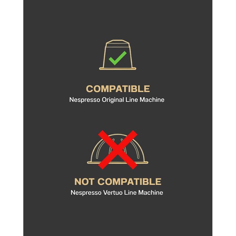 Bologna Organic Italian Espresso for Nespresso | 100 Organic Aluminum