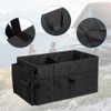 Umllpet Car Boot Organiser, Foldable Boot Bag with 2 Compartments