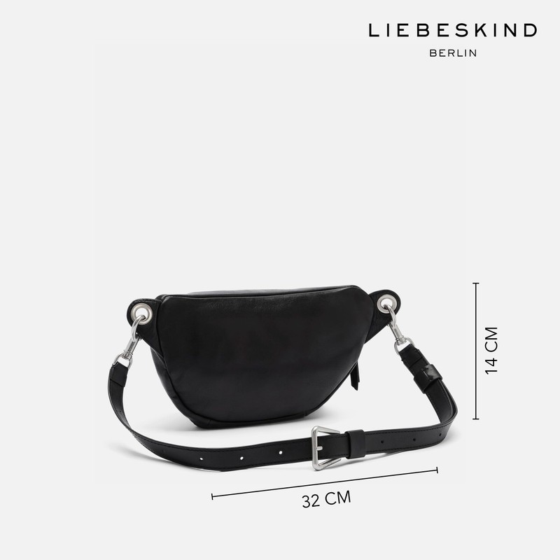 Liebeskind Women's Tavia Belt Bag, 01 black, M